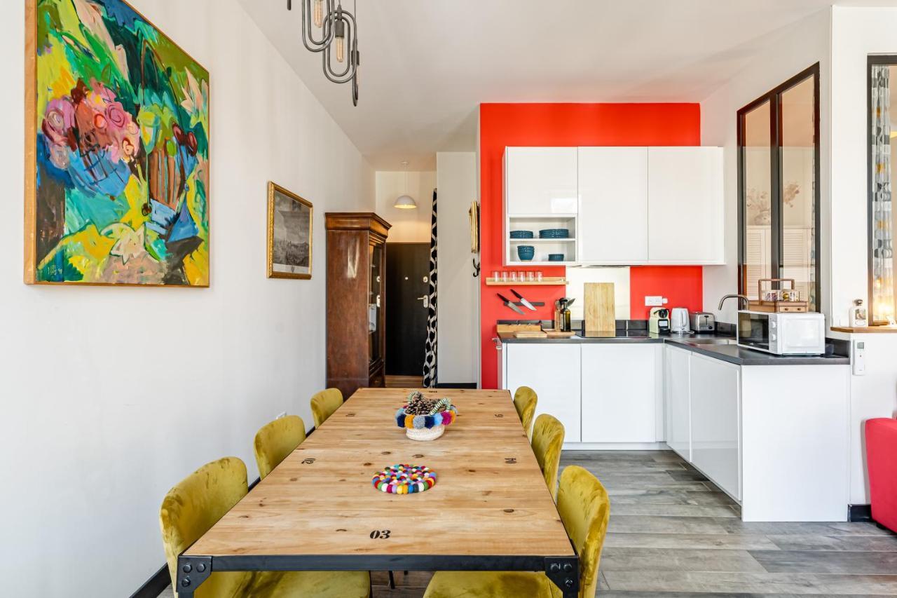 Appartamento T2 Chic, Vue Vieux-Port Et Notre Dame, Atypique, Calme, Clim, 48M2, Acces Autonome Avec Code Marsiglia Esterno foto